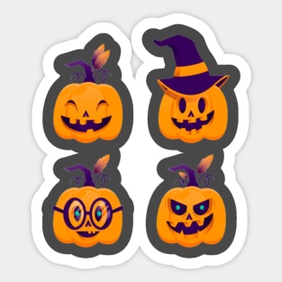 Halloween Pumpkin collection Sticker